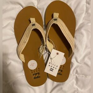 Brand new flip flops